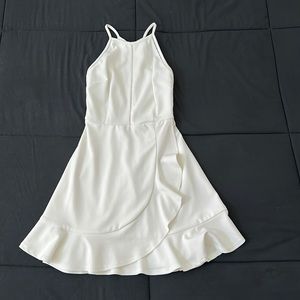 Women’s Dress, White, Size XXS